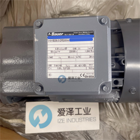 BAUER減速機(jī)BG06-31D05LA4 愛澤工業(yè) izeindustries (5).JPG