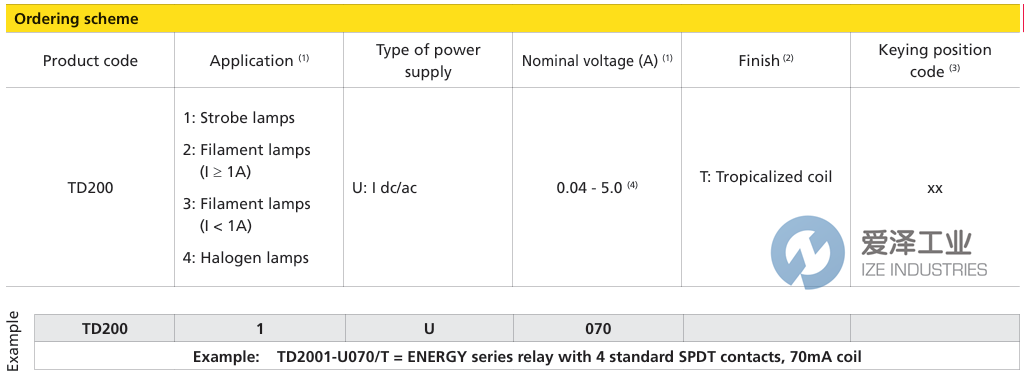 AMRA繼電器TD2003-U270 愛澤工業(yè)ize-industries (2).png