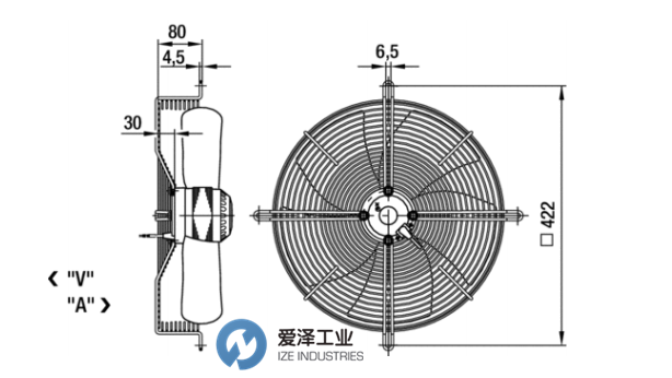 EBM風機S4E350-AP06-30 愛澤工業(yè) izeindustries（1）.png